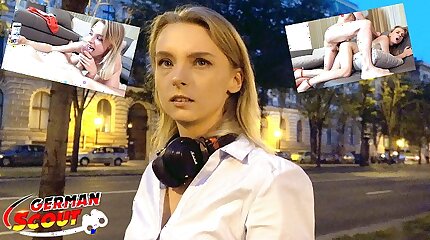 Пикапер за деньги натянул на хуй миниатюрную блондинку